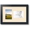 ArtToFrames Collage Photo Picture Frame with 2 - 4x6 inch Openings, Framed in Black with Over 62 Mat Color Options and Regular Glass (CSM-3926-102)